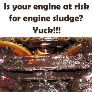 Engine oil sludge